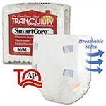 Tranquility SmartCore Brief Medium 32-44 White 2312 8/Bag thumbnail