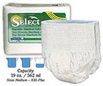 Tranquility Select XXL Disposable Abs Underwear 2608 12/Bag thumbnail