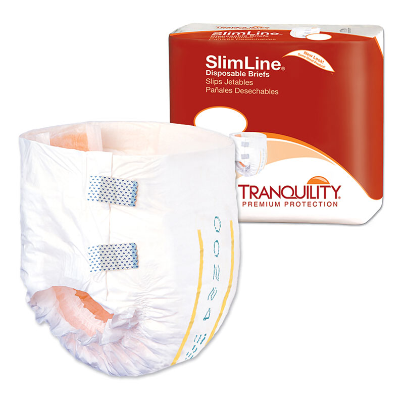 Tranquility SlimLine Junior Disposable Brief 16-22 Case of 120