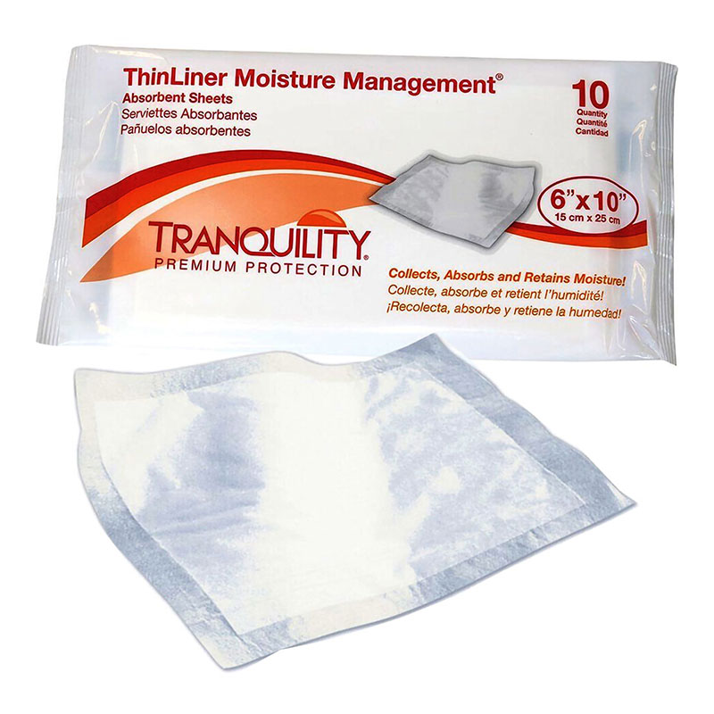 Tranquility Thinliner 6x10 Skin Fold Management Pads