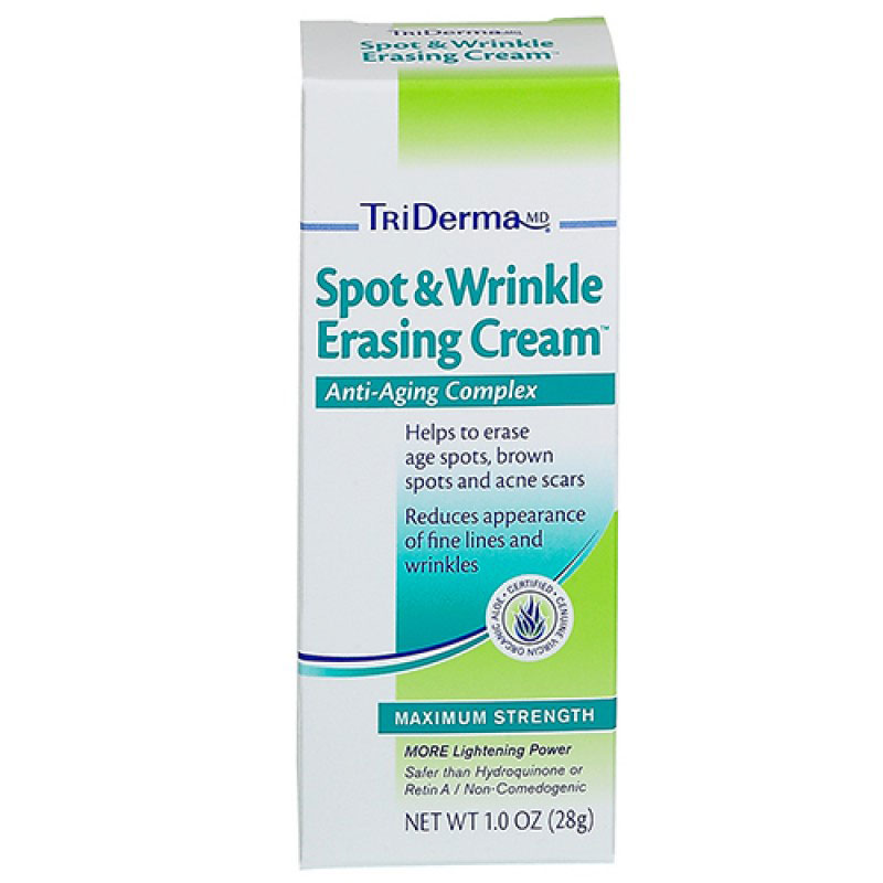 TriDerma Spot and Wrinkle Erasing Cream 1oz