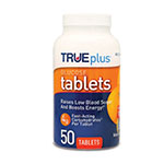 TRUEplus Glucose Tablets 4g Orange 50ct thumbnail
