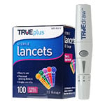TRUEplus Twist Top 33 Gauge Lancets and Lancet Device thumbnail