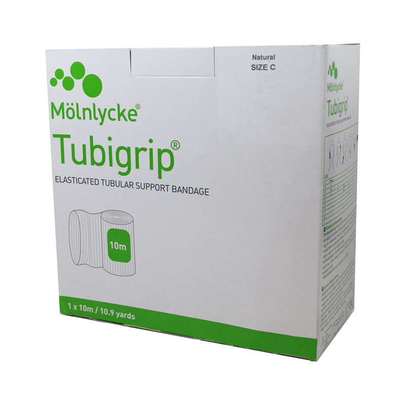 Molnlycke Tubigrip 10M Size C Med Arms Small Ankle each 1443 Pack of 6