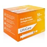 Ulticare 10ML Oral Syringes with Cap Sterile Box of 60 thumbnail