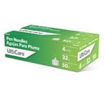 Ulticare Micro Pen Needles 4mm 32g x 5/32" 50/bx Case of 12 thumbnail