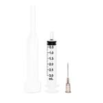 Ulticare VetRx 3ml 22G 1 inch Luer Slip Hard Pack Syringes Box of 100 thumbnail