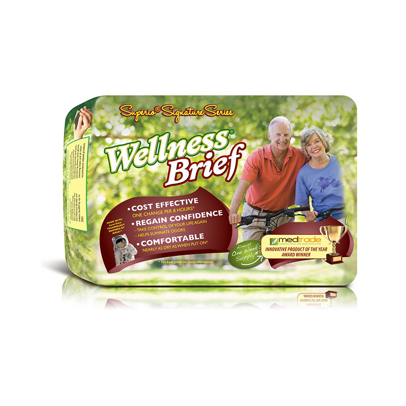 Unique Wellness Superio Signature Series Brief Large 36-46 inch Case of 48