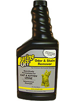 Urine Off Odor and Stain Remover for Cats - 500ml
