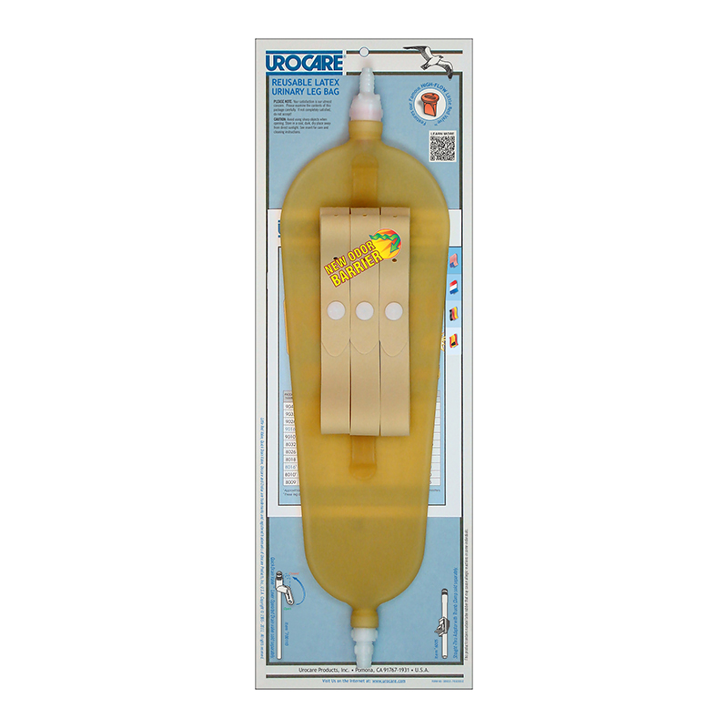Urocare Reusable Latex Leg Bag Large 32oz