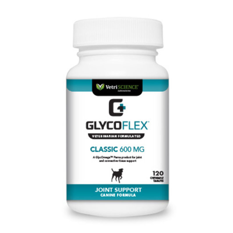 VetriScience Canine Glyco Flex Classic 600mg Chewable Tablets 120ct
