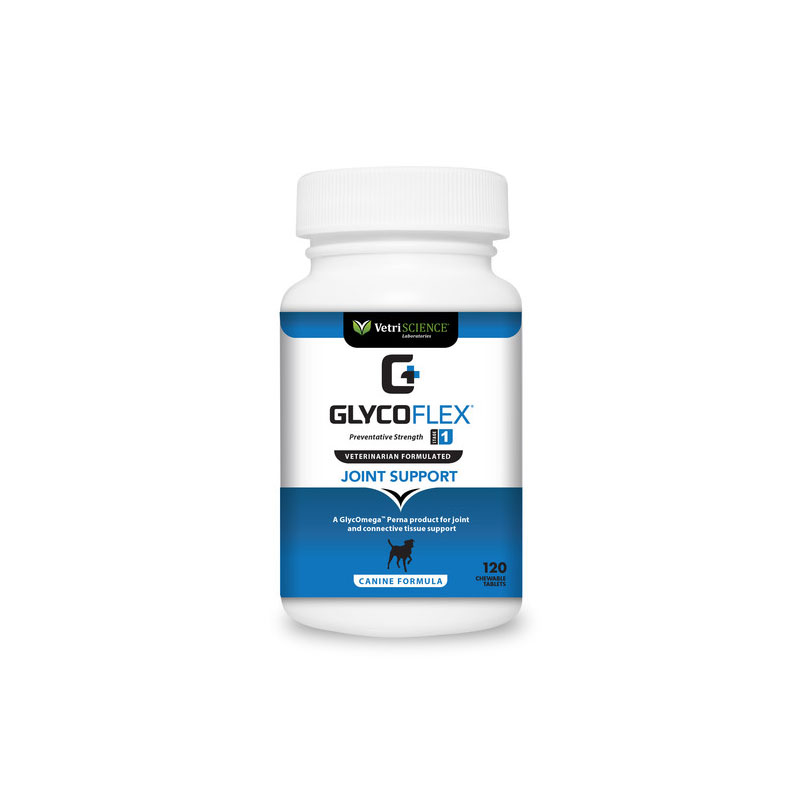 VetriScience Canine Glyco Flex Stage 1 Chewable Tablets 120ct