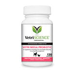 VetriScience Vetri Mega Probiotic For Cats & Dogs 120ct thumbnail