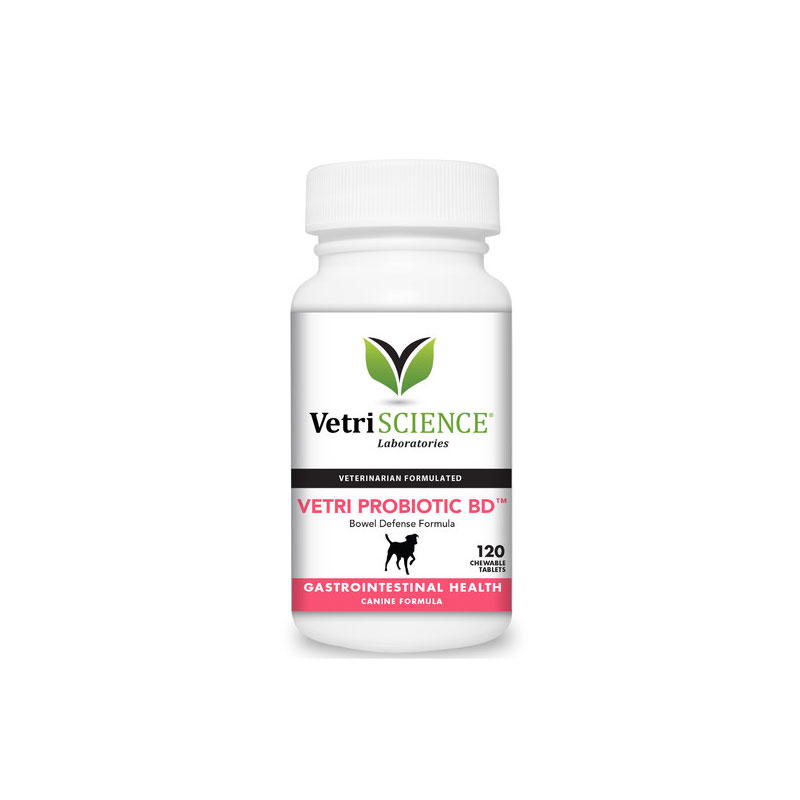 VetriScience Vetri Probiotic BD Chewable Tablets 120ct