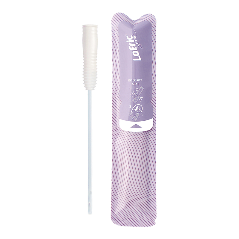 Wellspect LoFric Sense Hydrophilic Catheter with Water Sachet 12FR 6 inch Box of 30