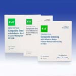 ZeniMedical ZeniPad Plus Composite Dressing 6x6 inch with 4x4 inch Pad Box of 10 thumbnail